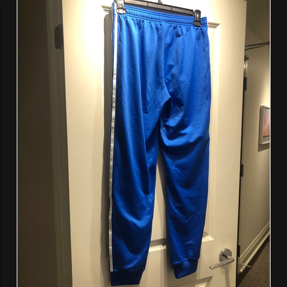 Adidas Boys XL Track Pants - Blue - Picture 3 of 4